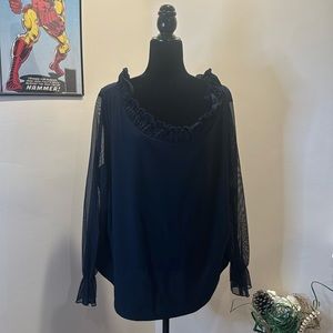 NWT- True beauty by emme tahitian Sunset Long sleeves top